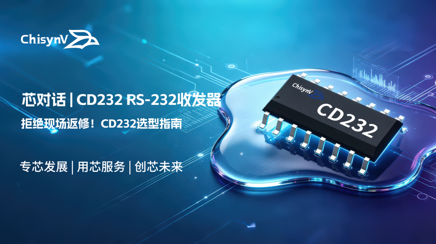 拒绝现场返修！工业级RS-232收发器CD232选型逻辑