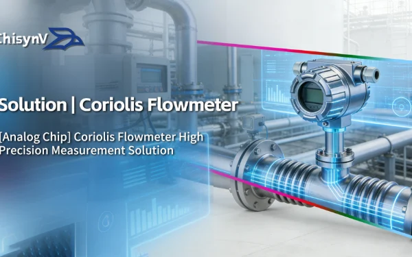 [Analog Chip] Coriolis Flowmeter High Precision Measurement Solution