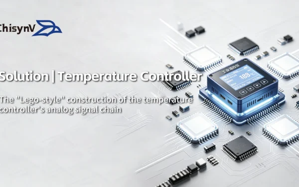 Please keep this guide on the "Lego-style" construction of the temperature controller's analog signal chain.