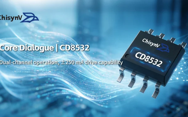 Dual-channel operation, ±250 mA drive capability, and 750 µA power consumption – what makes the CD8532 universal operational amplifier so outstanding?
