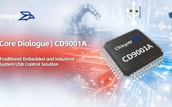 [When Stability is More Important than Speed]Traditional Embedded and Industrial System USB Control Solution: CD9001A