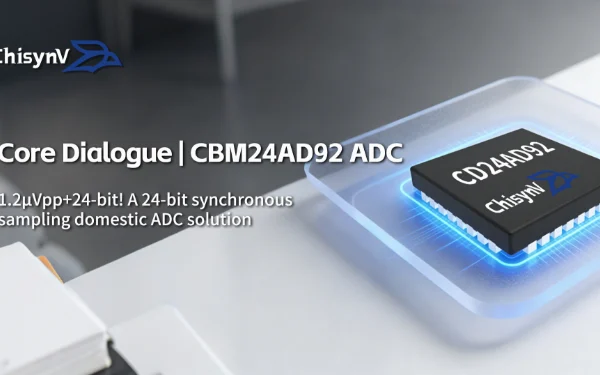1.2μVpp+24-bit! A 24-bit synchronous sampling domestic ADC solution-CD24AD92